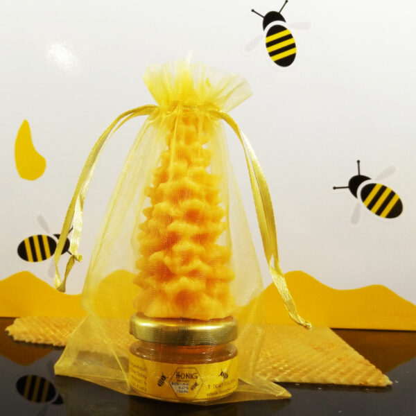 Bienenwachskerze Baum Honig