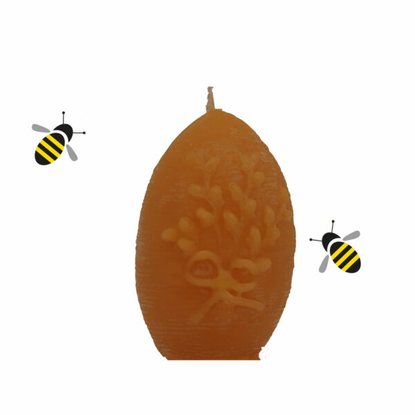 Osterei Bienenwachskerze