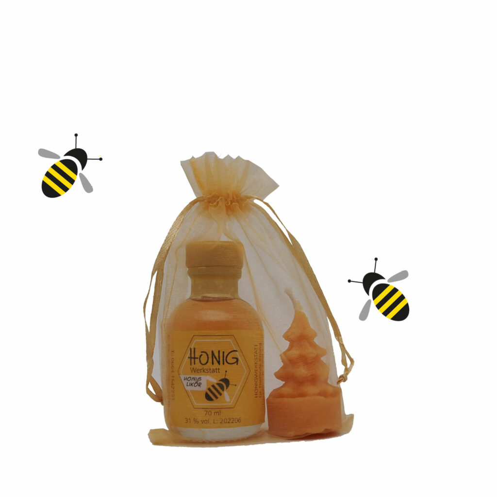 Honiglikör Bienenwachskerze 