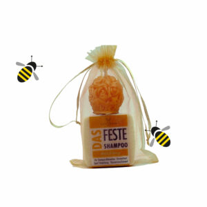 Bienenwachskerze Rose Haarseife