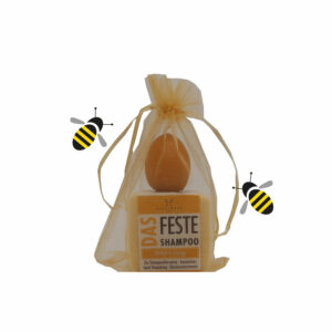 Geschenkset Ostern Honighaarseife Bienenwachskerze Ei